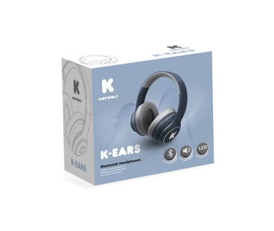 Casque Bluetooth K-EARS avec Limiteur de Volume Bleu