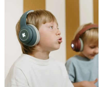 Casque Bluetooth K-EARS avec Limiteur de Volume Bleu