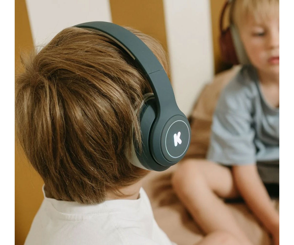 Casque Bluetooth K-EARS avec Limiteur de Volume Bleu