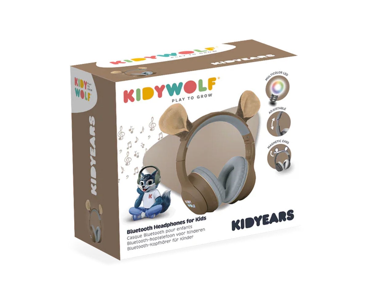 Casque KidyEars pour Enfants avec Oreilles d'Ourson