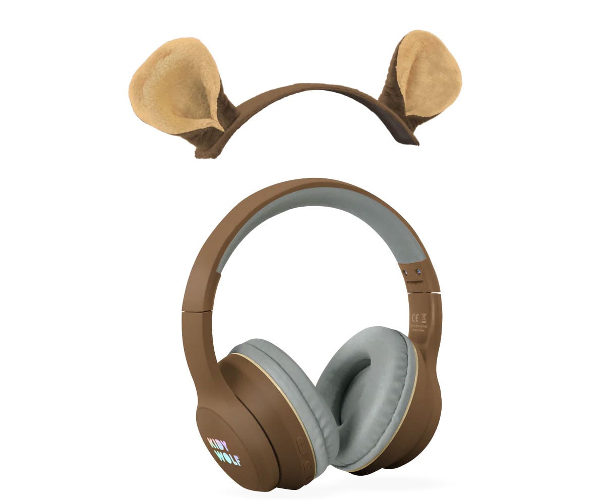 Casque KidyEars pour Enfants avec Oreilles d'Ourson