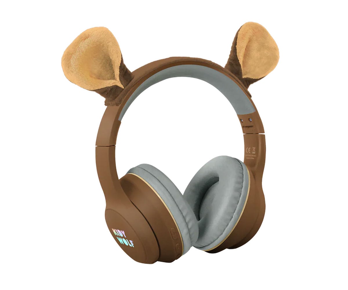Casque KidyEars pour Enfants avec Oreilles d'Ourson