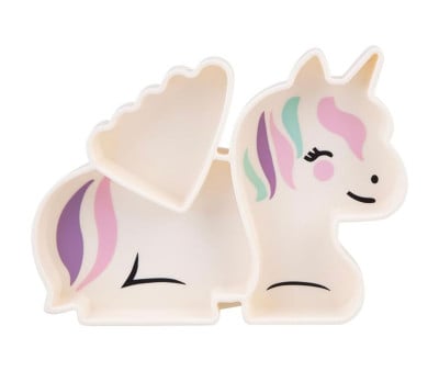Piatto Silicone Unicorn con Ventosa