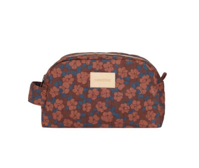 Beauty Case Hyde Park Maroon Poppies