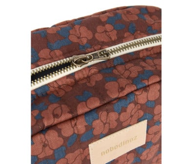 Beauty Case Hyde Park Maroon Poppies