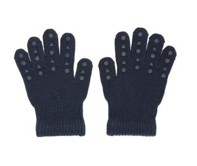 Guanti GobabyGo Antiscivolo Lana Merinos Navy Blue