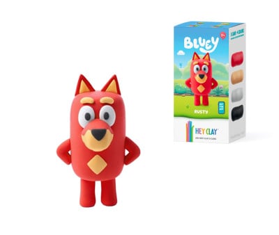 Plastilina Interactiva Bluey Rusty (5 colores)
