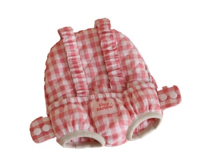 Marsupio Bambole Tiny Harlow Vichy Rosa