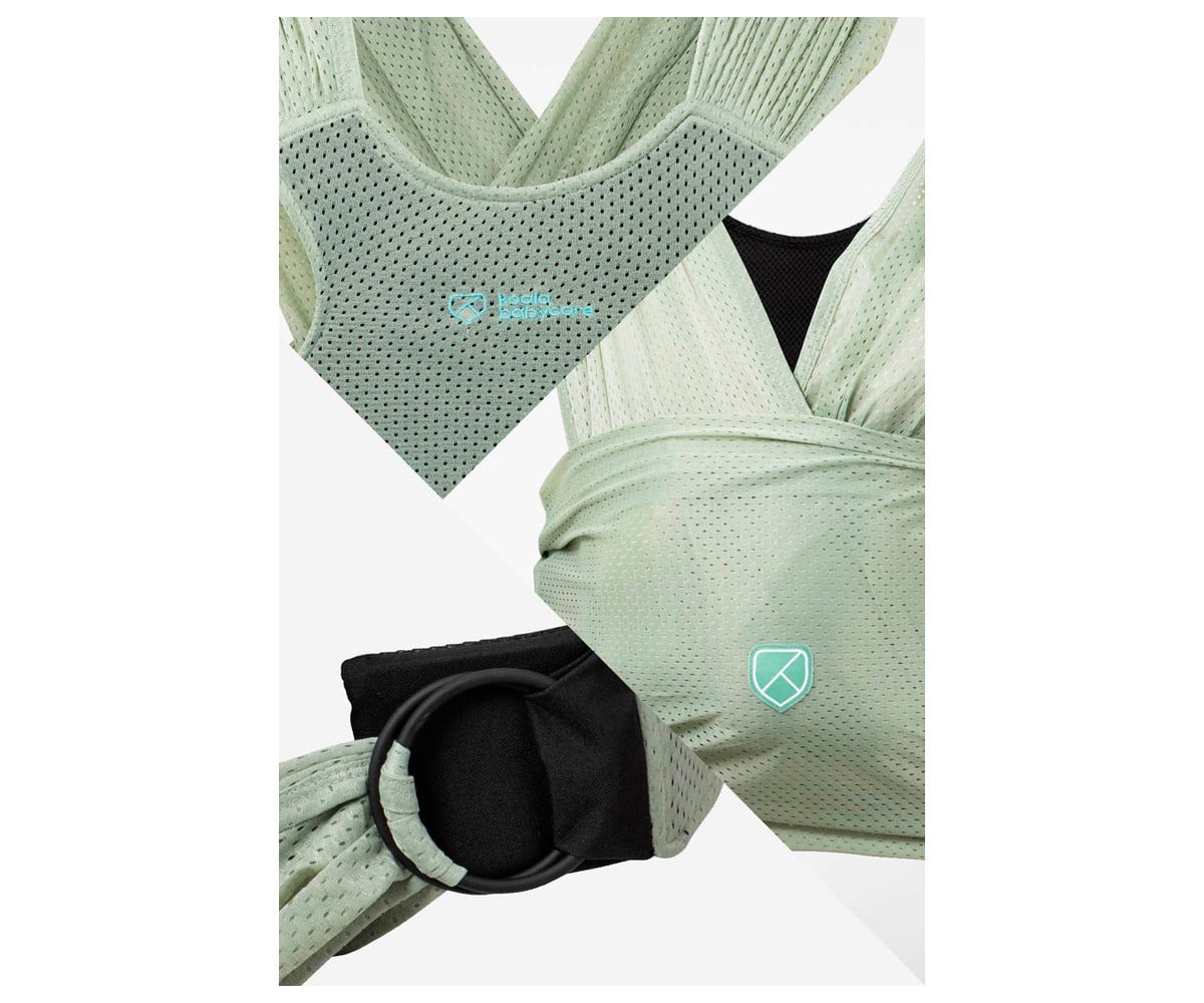 Porte-Bébé Respirant Cuddle Breeze Watersling Sage Green