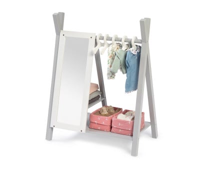 Appendiabiti Bambole Viola Grigio/Bianco