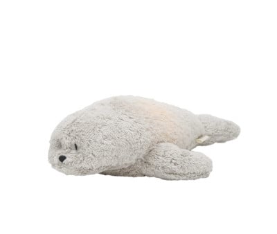Peluche Luz-Sonido Seal Orgánico Moonie Gray