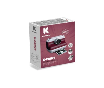 Appareil Photo Enfant à Impression Thermique K-Print Red