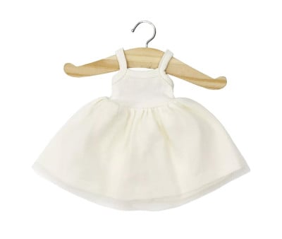 Vestido Tutú Rosella Milk y Zapatos de Baile para Muñeco Gordis