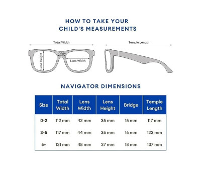 Lunettes de Soleil Navigators Flexibles (+6 ans) Sweet Cream Amber Lenses