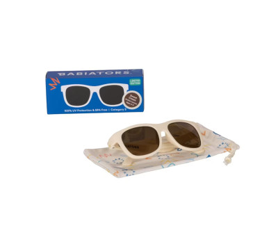 Lunettes de Soleil Navigators Flexibles (+6 ans) Sweet Cream Amber Lenses