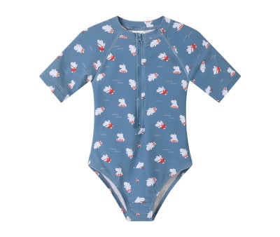 Maillot de Bain Zippé Hippos