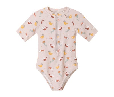 Maillot de Bain Zippé Mermaid Cats