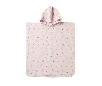Poncho de praia Mermaid Cats