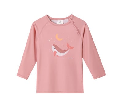 Maglia Protezione Solare ML Pink Whale