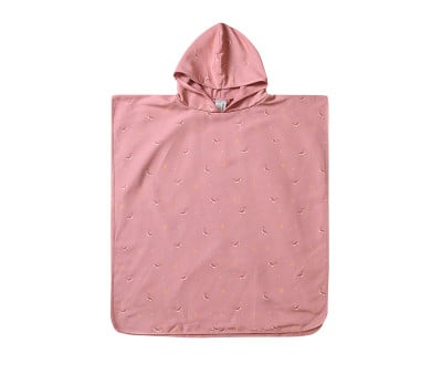 Poncho de praia Whale Pink
