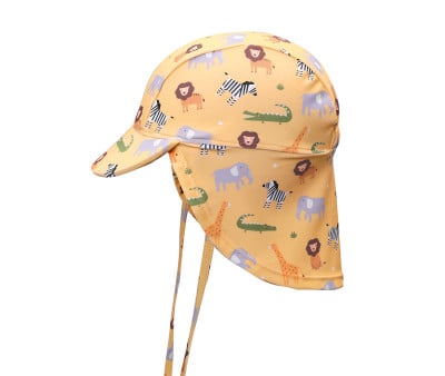 Gorro Playa Bebé Wild Animals