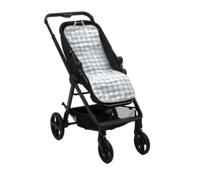 Rivestimento Passeggino Vichy Grey