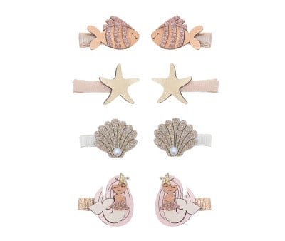 8 mini clipes Mermaid