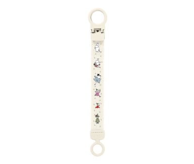 BIBS x Moomin Attache-Sucette Loop Clip Ivory