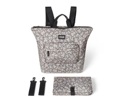 Zaino Fasciatoio Passeggino TOUS Baby Kaos Beige