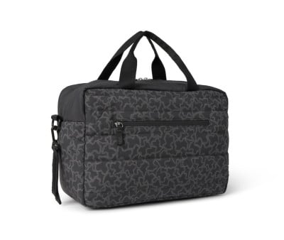 Sac à Langer avec Tapis à Langer Kaos Noir