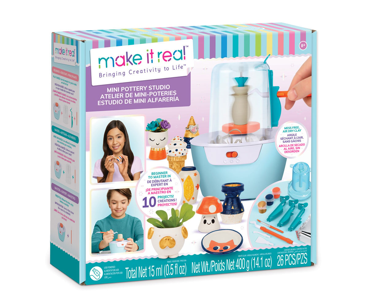 Kit de Potterie avec Tour Mini Pottery Studio