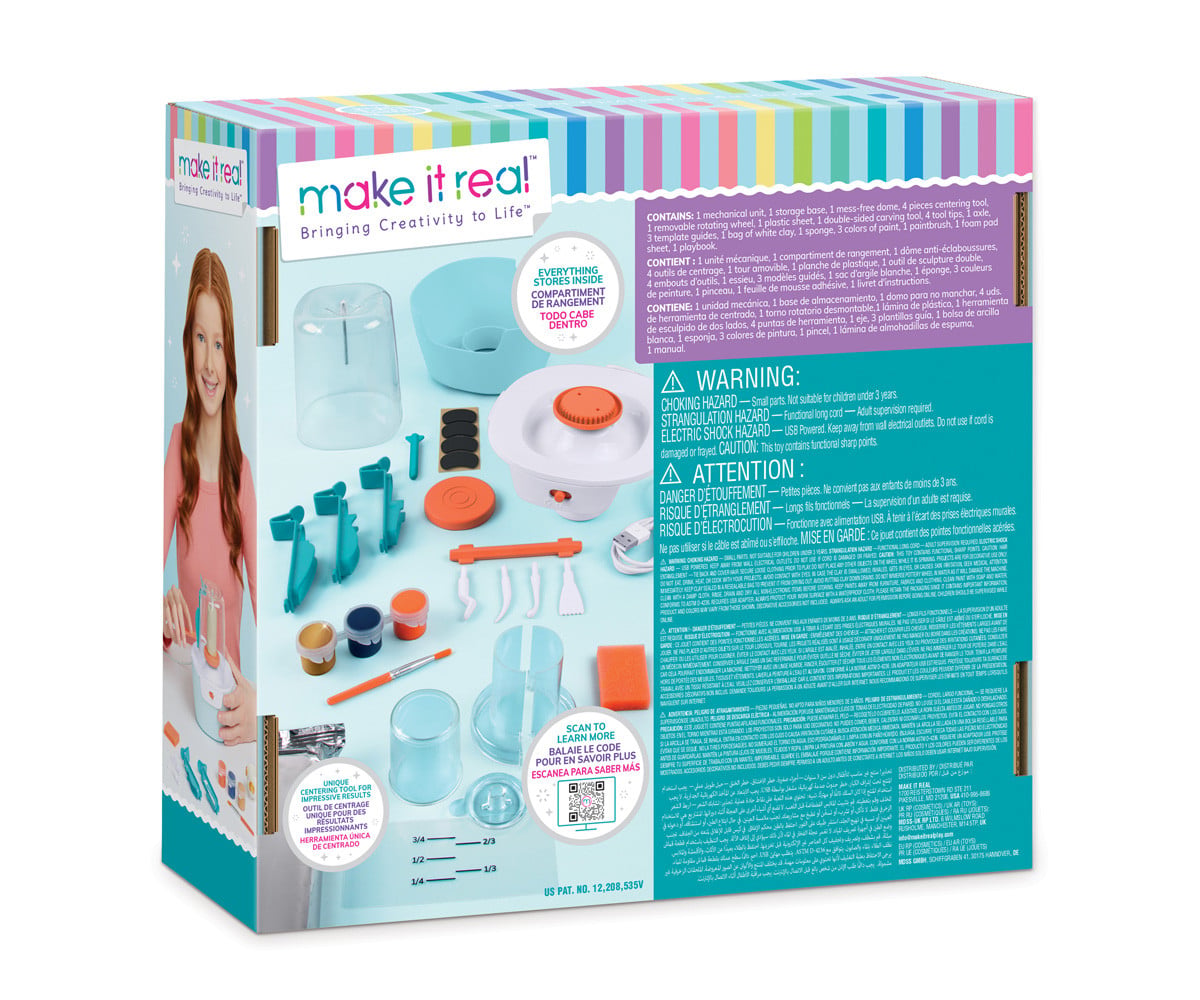 Kit de Potterie avec Tour Mini Pottery Studio
