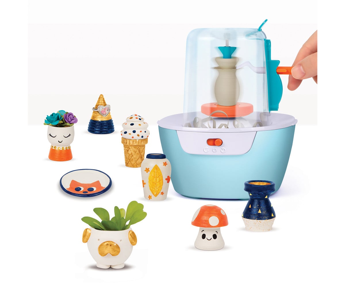 Kit de Potterie avec Tour Mini Pottery Studio