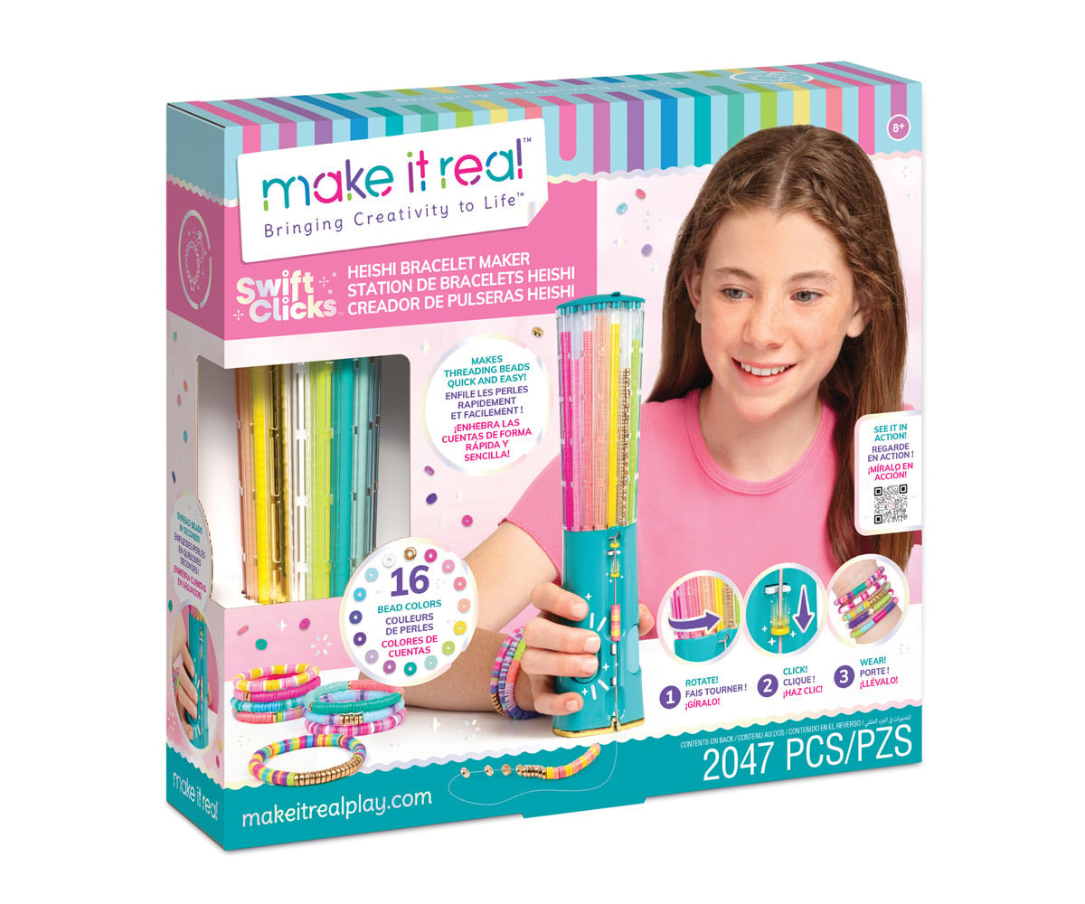 Kit de pulseiras Swift Clicks Heishi