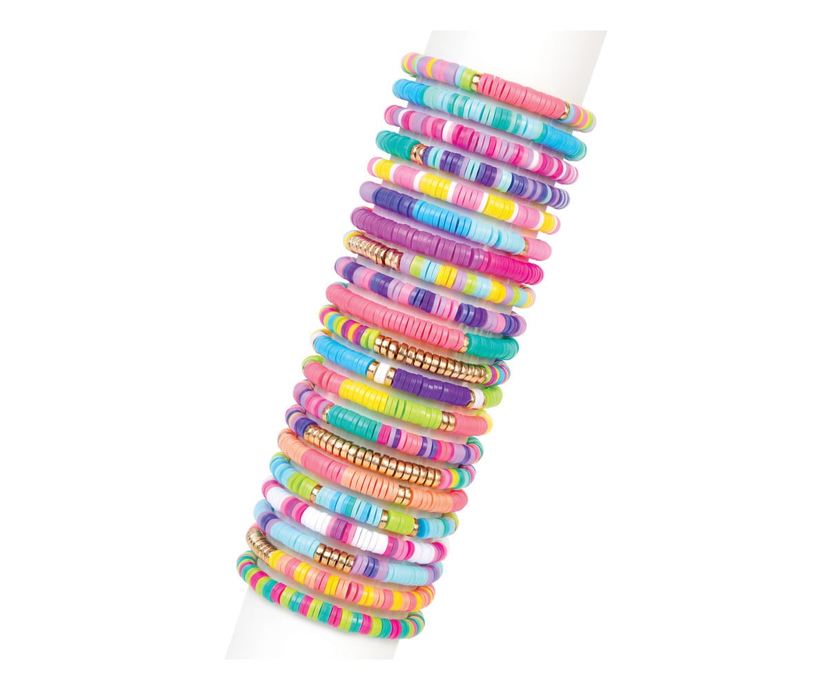 Kit de pulseiras Swift Clicks Heishi