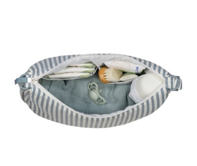 Borsa Crossbody Gondola Praliné Stripes Matcha