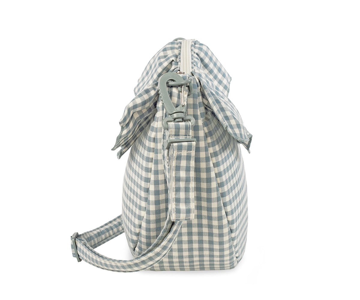 Borsa Crossbody Gondola Praliné Vichy Matcha