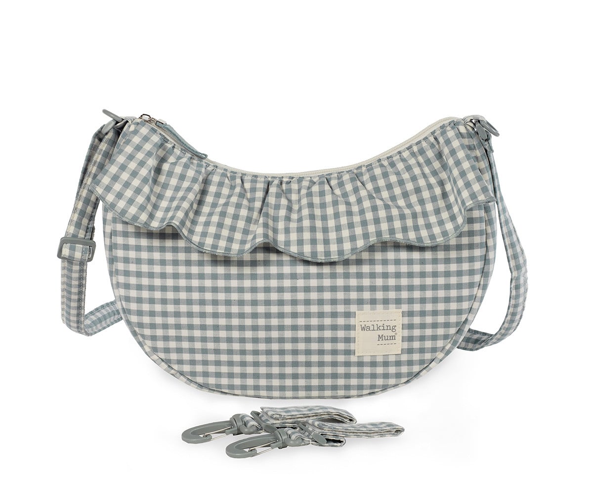 Borsa Crossbody Gondola Praliné Vichy Matcha