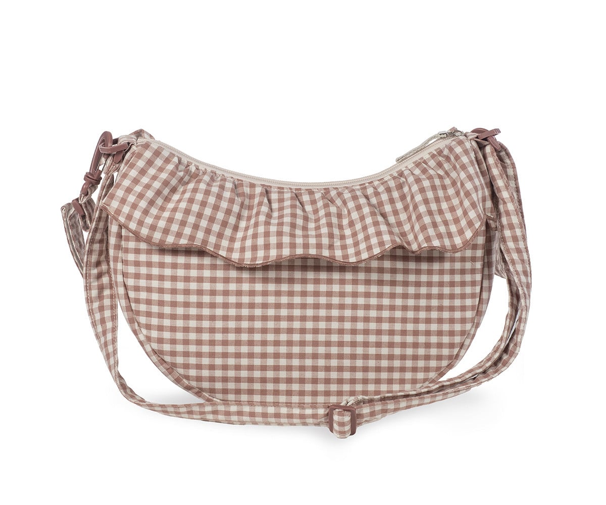 Bolso Crossbody Gondola Praliné Vichy Moka