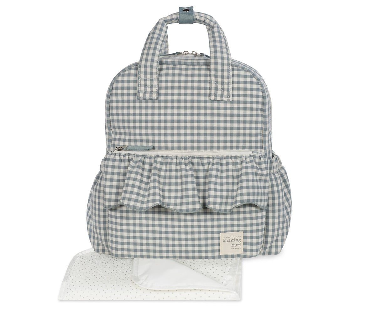Mochila Praliné Vichy Matcha