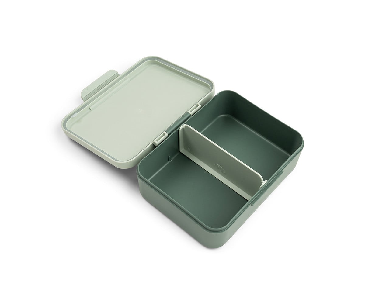 Lunch Box con Divisorio Tiny Trails Green