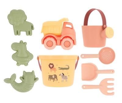 Conjunto de brinquedos de praia Wild Animals