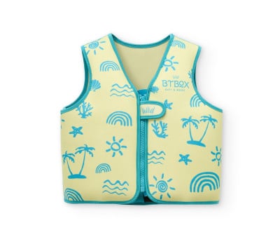 Giacca Galleggiante Apprendimento Neon Palms