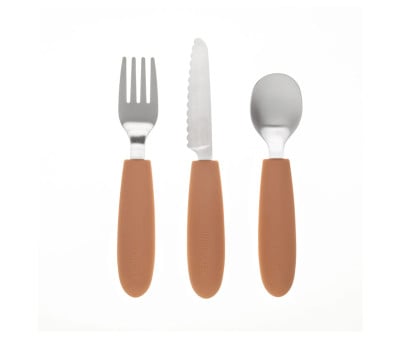 Set Posate Kiddikutter Peach Fuzz