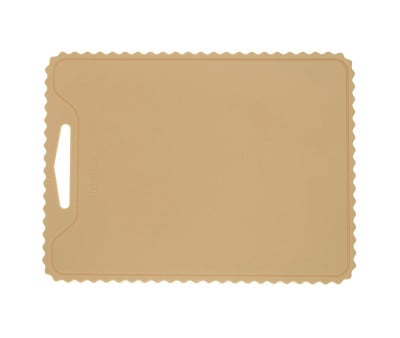 Kiddikutter Anti-Slip Silicone Cutting Board Cream