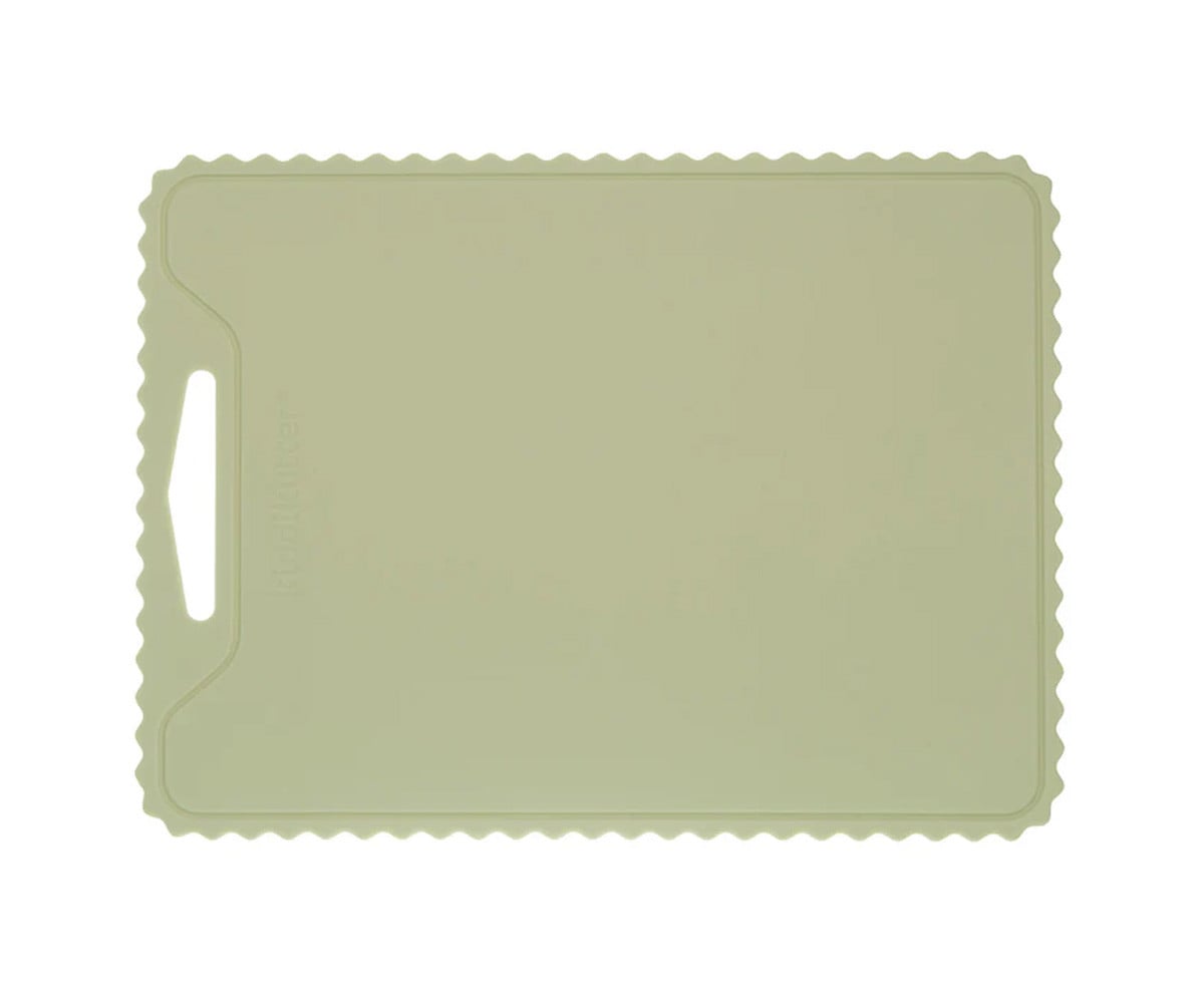 Kiddikutter Anti-Slip Silicone Cutting Board Sage