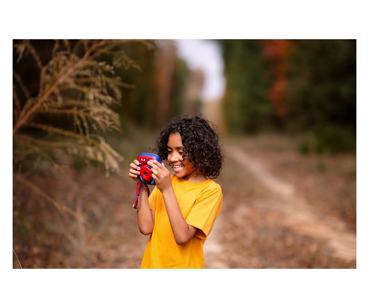 Kiimento Digital Print Camera Spiderman