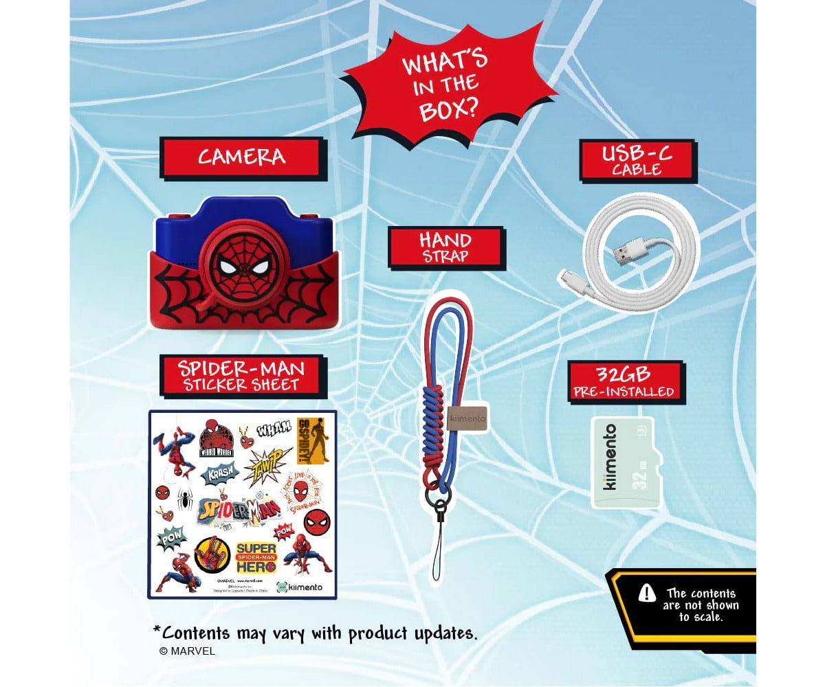 Kiimento Digital Camera Spiderman