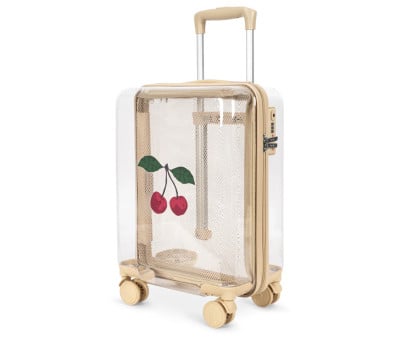 Valigia Cabina Trasparente Cherry