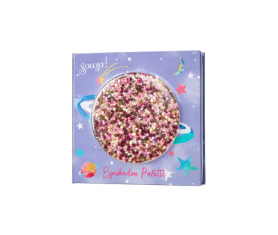 Paleta de sombras Galaxy Eye com espelho 